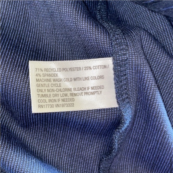 Wild Fable Strapless Ponte Knit Pin Stripe Tube Mini Bodycon Dress - Picture 7 of 7